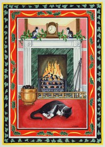 Christmas Fire by Lavinia Hamer